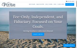 Veritas Financial Consulting website