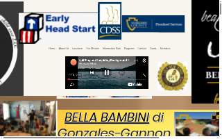 bella bambini family child care website