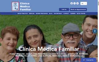 Clínica Médica Familiar de Montclair website