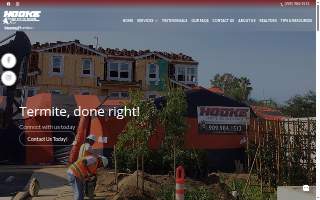 Hooke Termite & Pest Services of Montclair website