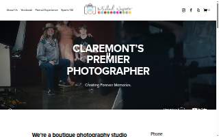 Michael Negrete Photography of Montclair website