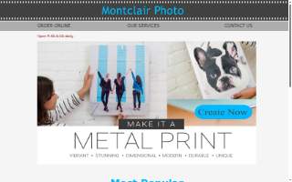 Montclair Photo website