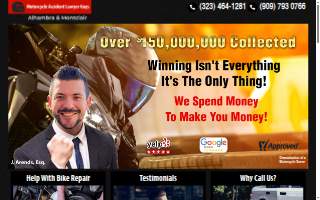 Motorcycle Accident Lawyer Guys website