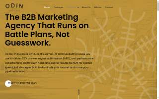 Odin Marketing House of Montclair website