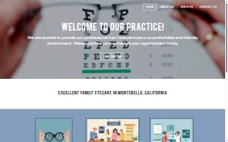 LA Optometry - Montebello website