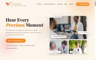Virtue Hearing Aid Center, Inc website