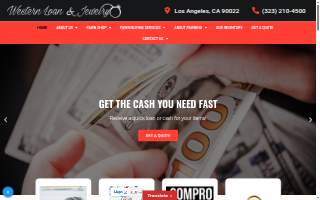 Western Loan & Jewelry Exchange of Montebello website