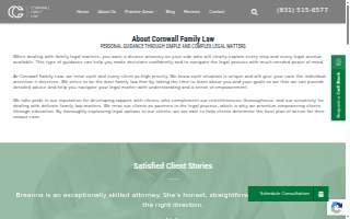 Cornwall Family Law Office website