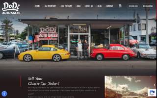 Dodi Auto Sales website