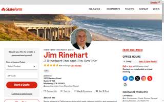 Jim Rinehart - State Farm Insurance Agent website