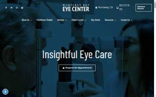 Monterey Bay Eye Center website