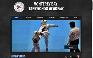 Monterey Bay Taekwondo Academy website