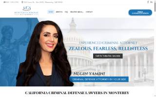 Monterey Criminal Attorney website
