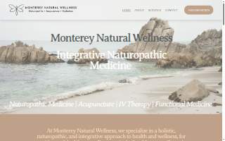 Monterey Natural Wellness website