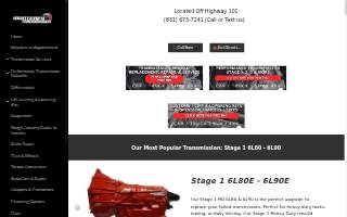 Monterey Transmission & Auto Repair website