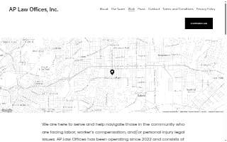 AP Law Offices website
