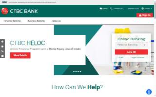 CTBC Bank of Monterey Park website