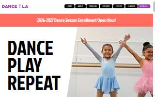 Dance LA website