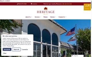 Heritage Manor 頤康療養院 website