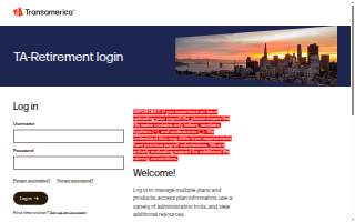 Transamerica Financial Advisors website