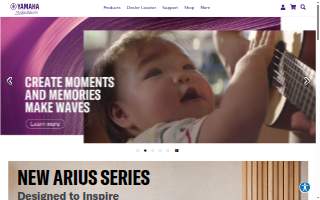 Yamaha Music School website