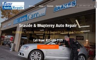 Susi Auto Repair website