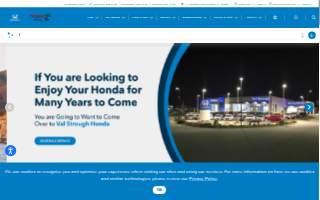 Val Strough Honda website