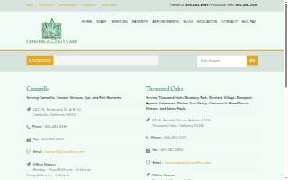 Coastal Allergy Care of Moorpark website
