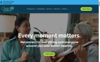 Conejo Hearing Center website