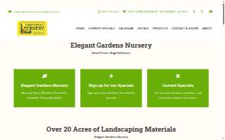 Elegant Gardens Nursery website
