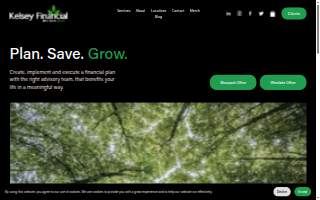 Kelsey Financial, LLC website