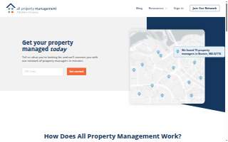 Landlord Property Management website