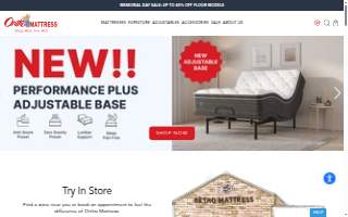 Ortho Mattress website