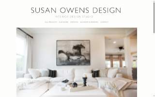 Susan Owens Design website