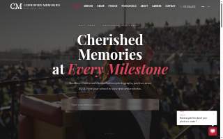 Cherished Memories Photography website