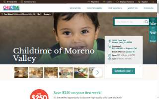 Childtime of Moreno Valley website