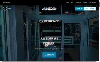 EōS Fitness website