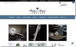 Fashion Island Jewelers website