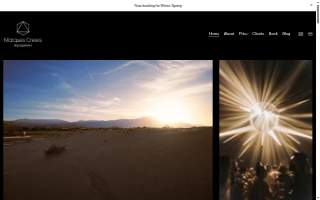 Marques Crews Photography website