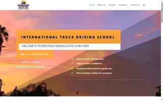 International Truck Driving School website