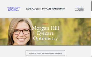 Morgan Hill Eyecare Optometry website