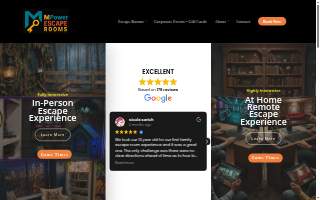 MPOWER Escape Rooms of Morgan Hill website