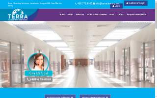 Terra Cleaning Services website