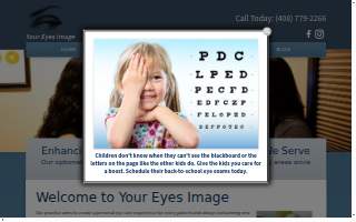 Your Eyes Image website