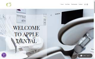 Apple Dental Practice website