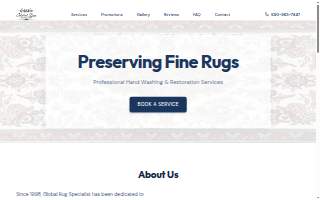 Global Rug Specialist website