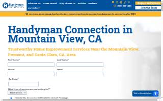 Handyman Connection of Mountain View website
