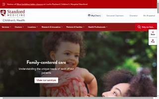 Stanford Medicine Children's Health — Pediatrics of Mountain View website