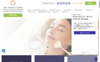 The Menkes Clinic, A Golden State Dermatology Affiliate of Mountain View website