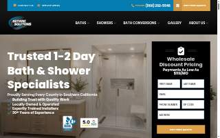Bathing Solutions website